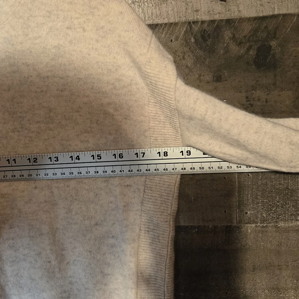 ply cashmere Cream cashmere Turtleneck Sweater